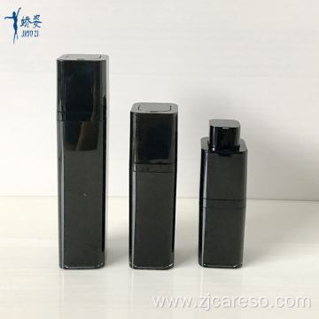 Square Rotating Acrylic Airless Bottle